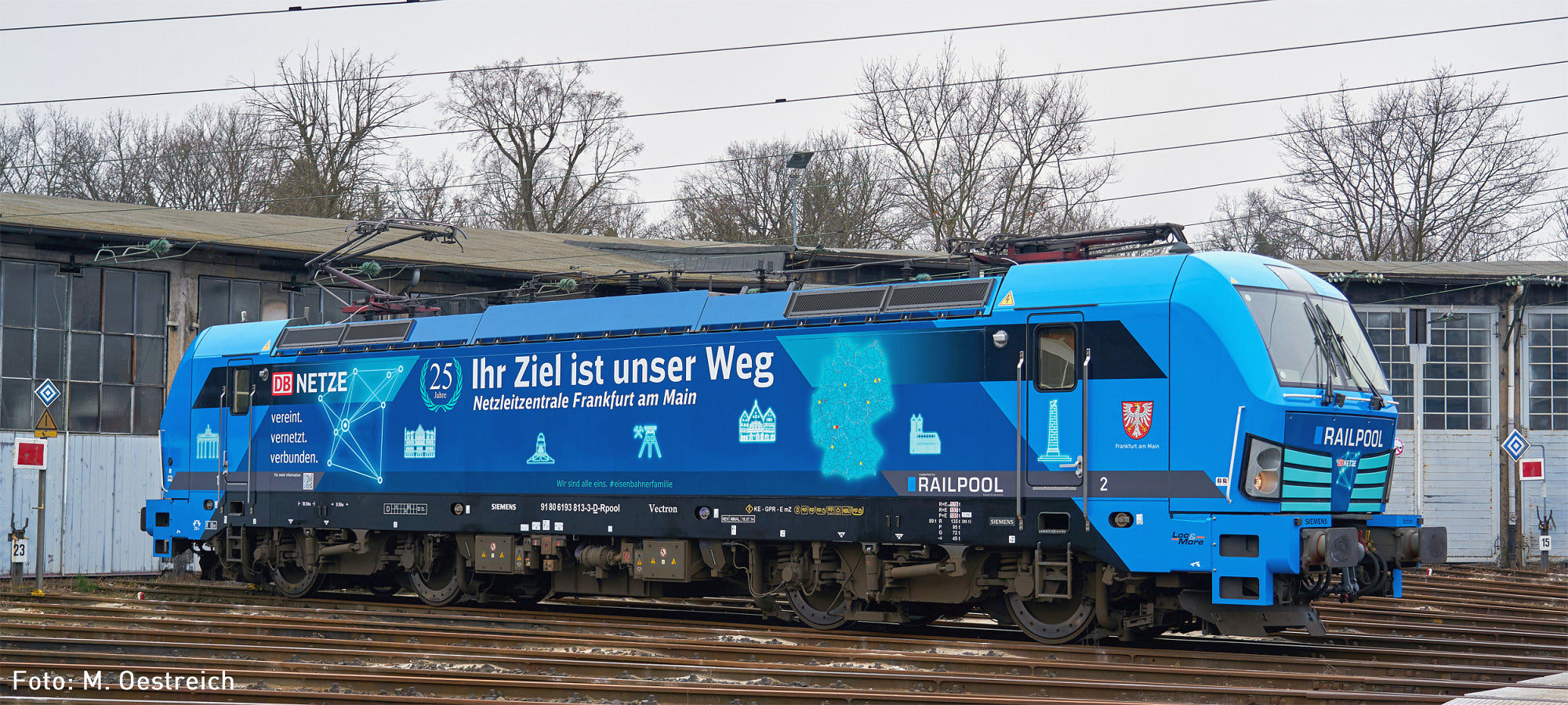 Hobbytrain Railpool/DB Netze BR193 813 Vectron Electric Locomotive VI H30168