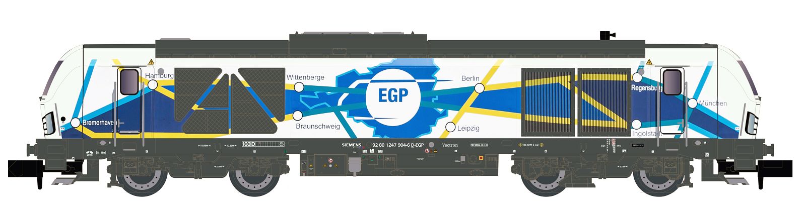 Hobbytrain EGP BR247 Vectron Diesel Locomotive VI (DCC-Sound) H3115S