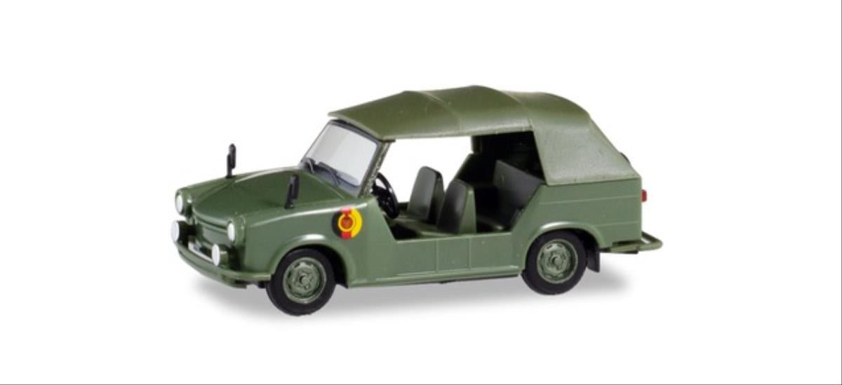Herpa Military Trabant Kubel NVA Green HA024440-002
