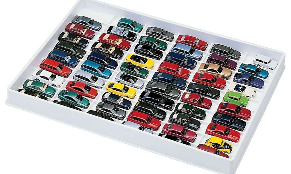 Herpa Collection Box for Cars White (Capacity 59) HA029339