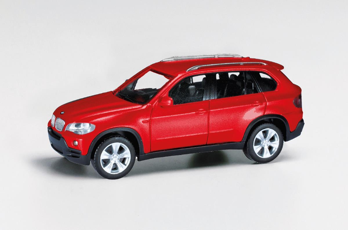 Herpa BMW X5 Metallic Vermillion Red HA033695-006