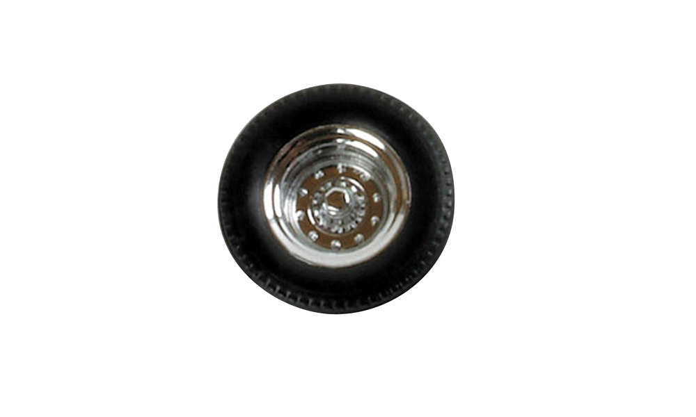Herpa Wheelsets for Semitrailers 1 Piece Chrome HA052795