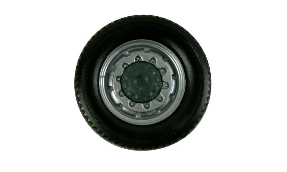 Herpa Wheelset for Truck Front Axle 4 Wheel 2 Parts HA052948