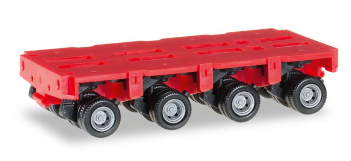 Herpa Goldhofer Axle Lines THP-SL 4a Red HA053518-002