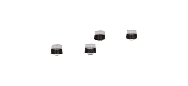 Herpa Transparent Signal Lights & Black Sockets (20) HA054423