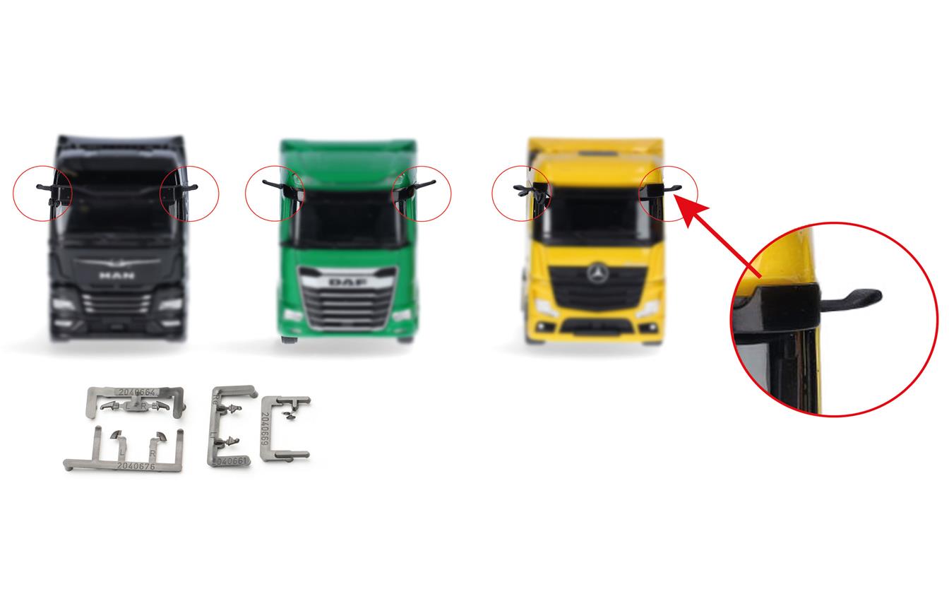 Herpa Mirror Cameras (5) HA054447