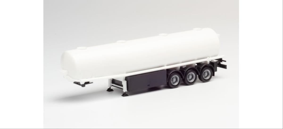 Herpa Tank Trailer Undecorated White HA076951
