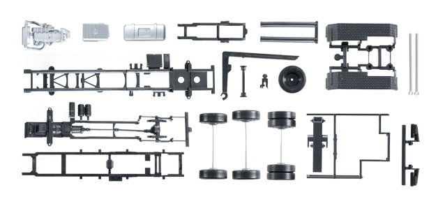 Herpa Parts Mercedes-Benz Actros Truck w/Roll-Off Chassis (2) HA084277
