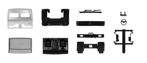 Herpa Parts - Drivers Cabin MB SK '88 Short Cabin HA084864