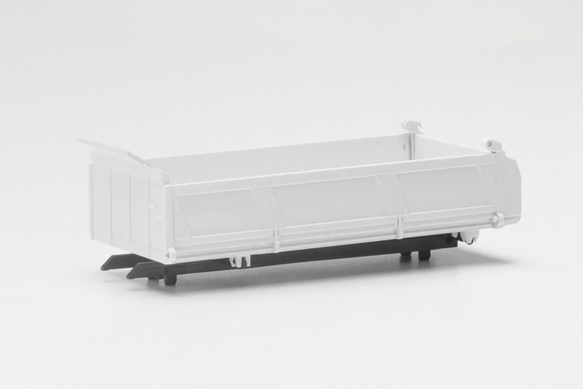 Herpa Dumper for 4 Axle Vehicles White (2) HA085472