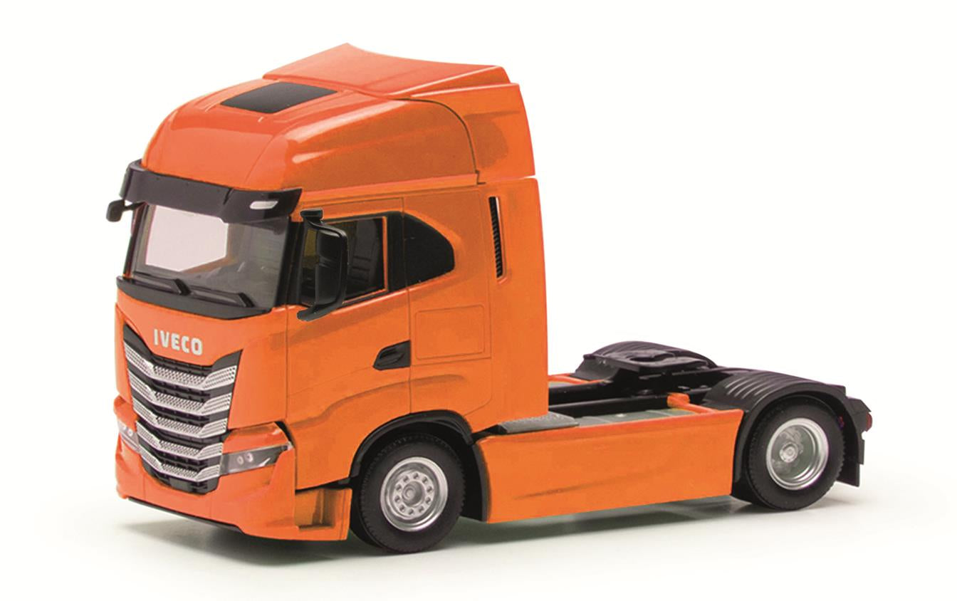 Herpa Iveco S-Way 2 Axle Tractor Unit Orange HA313445-003