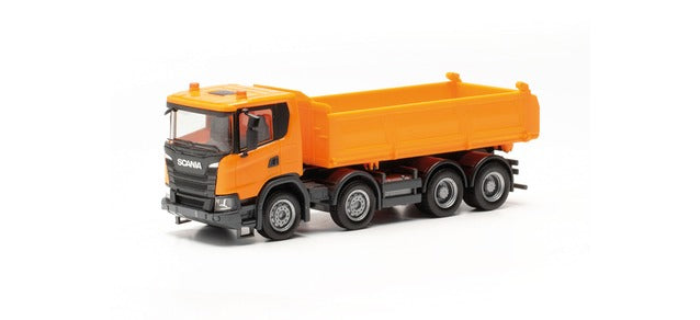 Herpa Scania XT17 Dumper Truck Orange HA316996