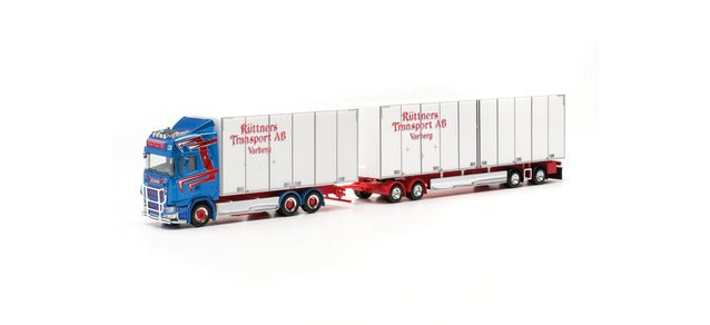 Herpa Scania CS 20 HD Swedish Box Truck Ruttners HA317023