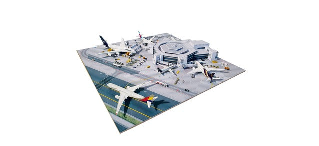 Herpa Wings Scenix Frankfurt Airport Terminal 1 Card Kit (1:500) HA534734