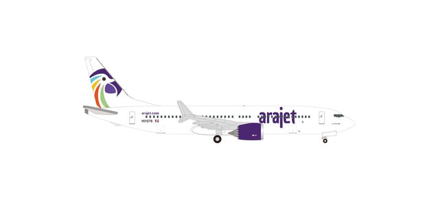 Herpa Wings Boeing 737 Max 8 Arajet H1078 Los Tres Ojos (1:500) HA537131