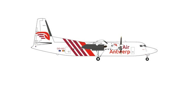 Herpa Wings Fokker 50 Air Antwerp OO-VLS (1:200) HA571920