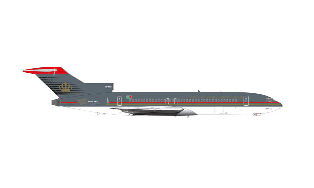 Herpa Wings Boeing 727-200 Royal Jordanian Azraq JY-AFU (1:200) HA572101