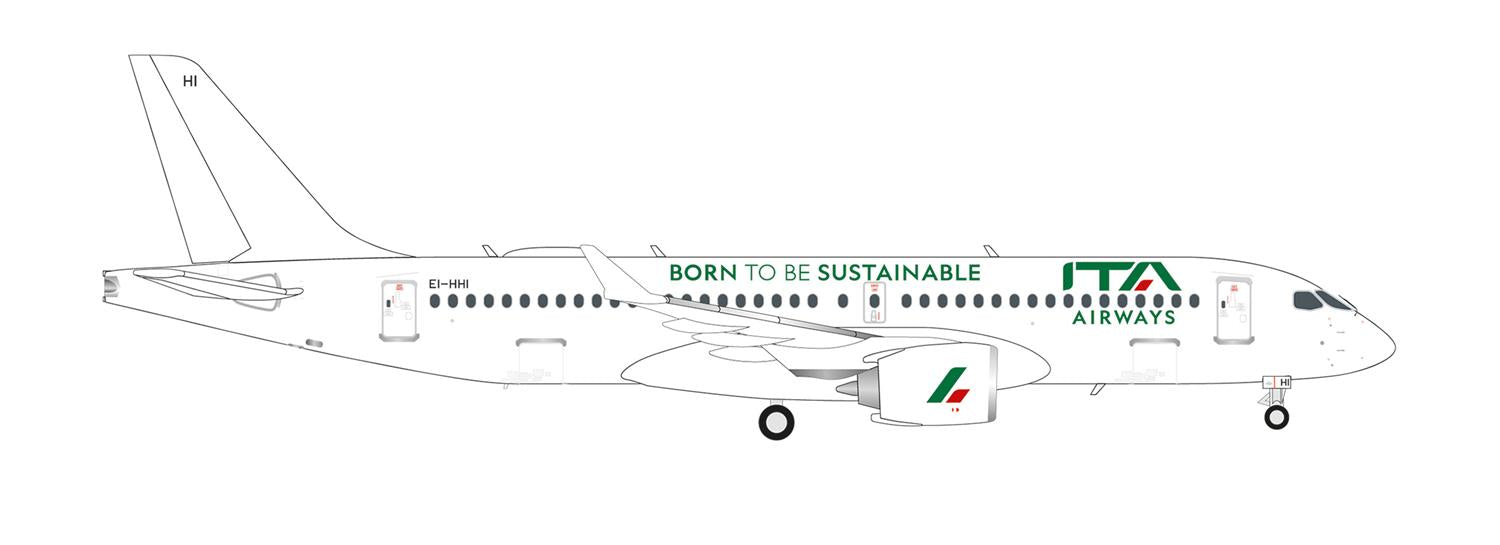 Herpa Wings Airbus A220-300 ITA Airways EI-HHI (1:200) HA572705