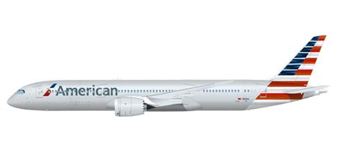 Herpa Wings Snapfit American Airlines Boeing 787-9 N820AL (1:200) HA612043