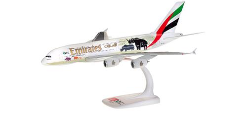 Herpa Wings Snapfit - Emirates Airbus A380 Utd Wildlife A6-EER (1:250) HA612180