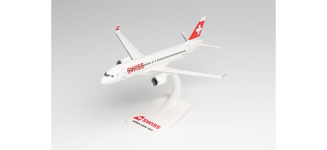 Herpa Wings Snapfit Airbus A220-300 Swiss International Air (1:200) HA613323