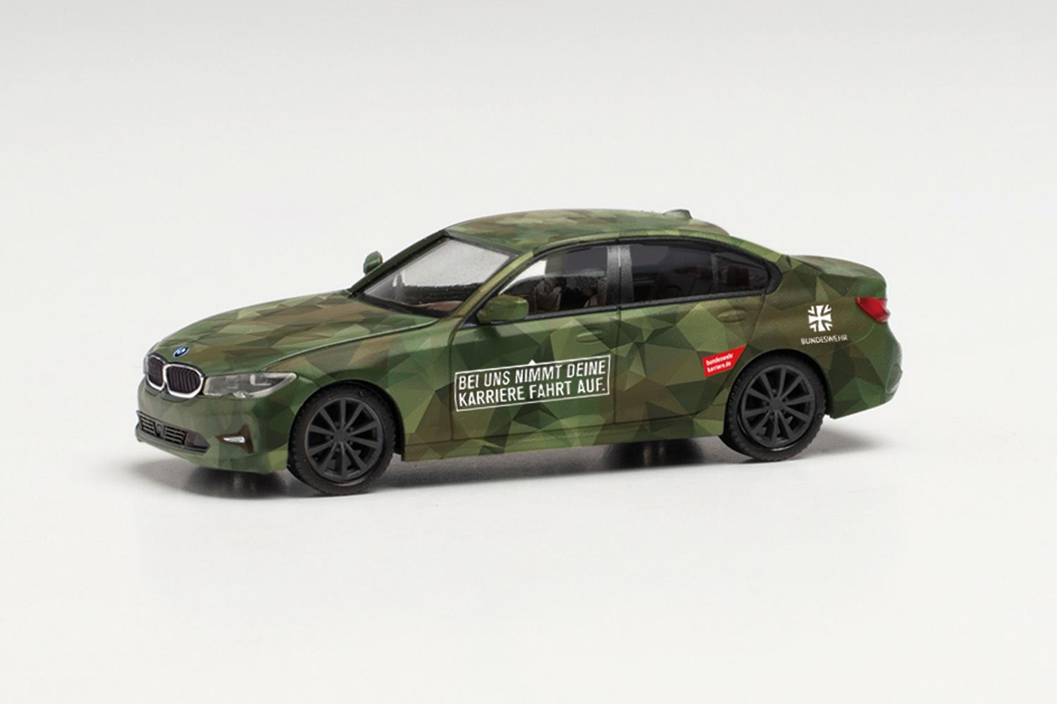 Herpa Military BMW 3 Series Limousine Camouflage Bundeswehr HA746885