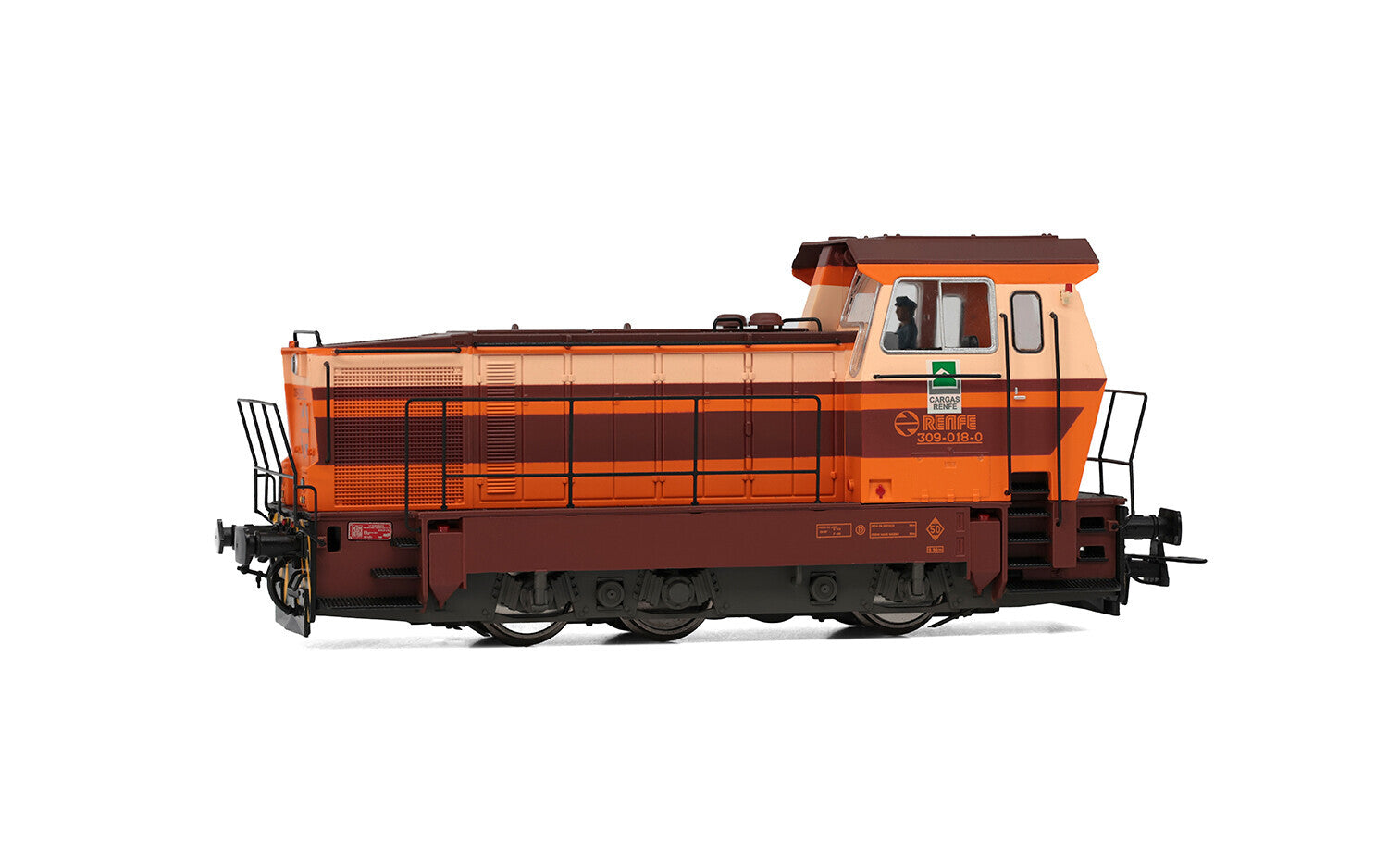 RENFE diesel shunting locomotive 309 Estrella Cargas Renf- HE2013