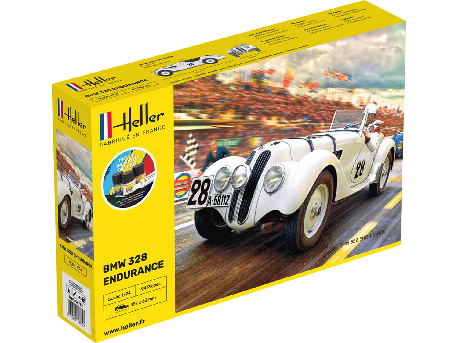 Heller 1:24 Gift Set - 328 Endurance