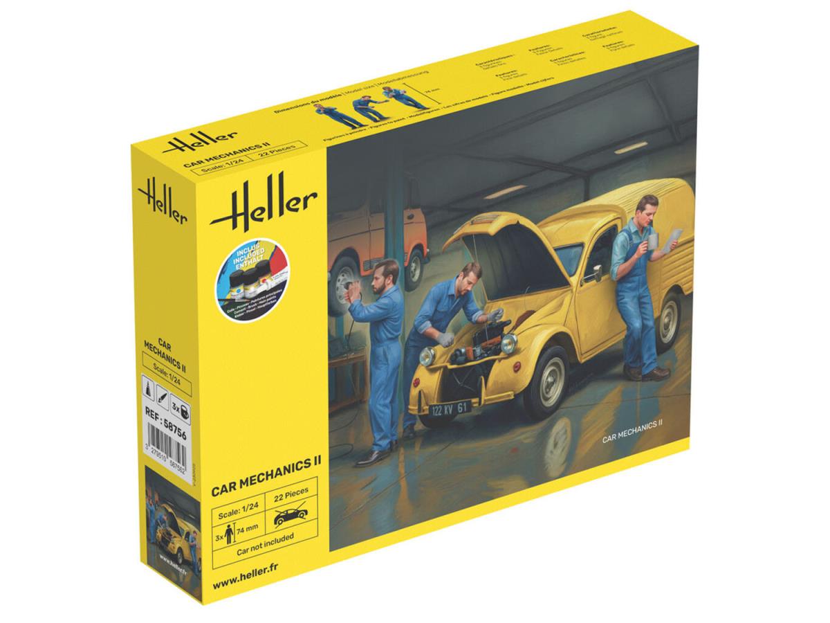 Heller 1:24 Gift Set - Car Mechanics II