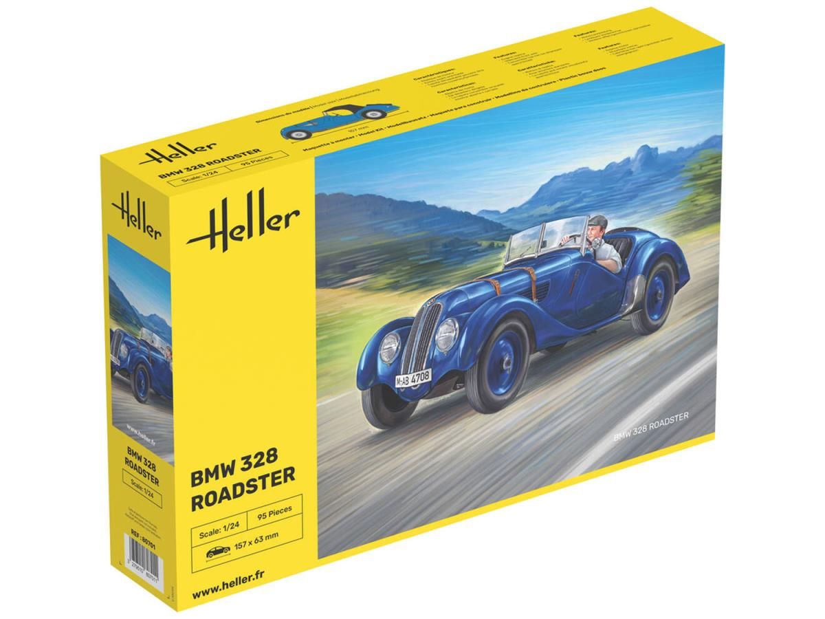 Heller 1:24 - Bmw 328 Roadster HEL80701