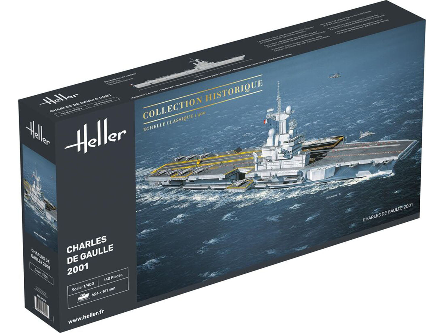 Heller 1:400 - Charles de Gaulle