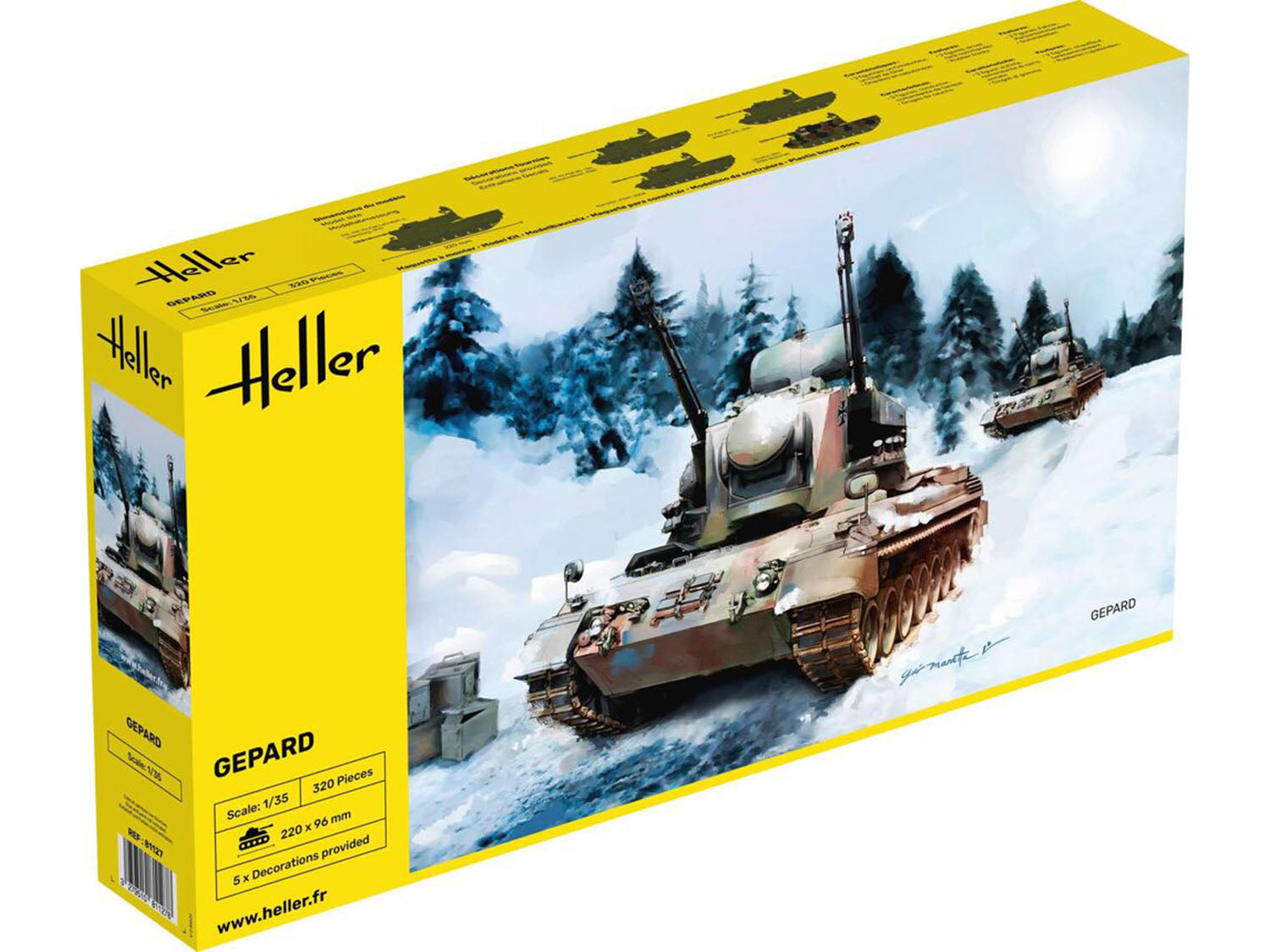 Heller 1:35 - Gepard