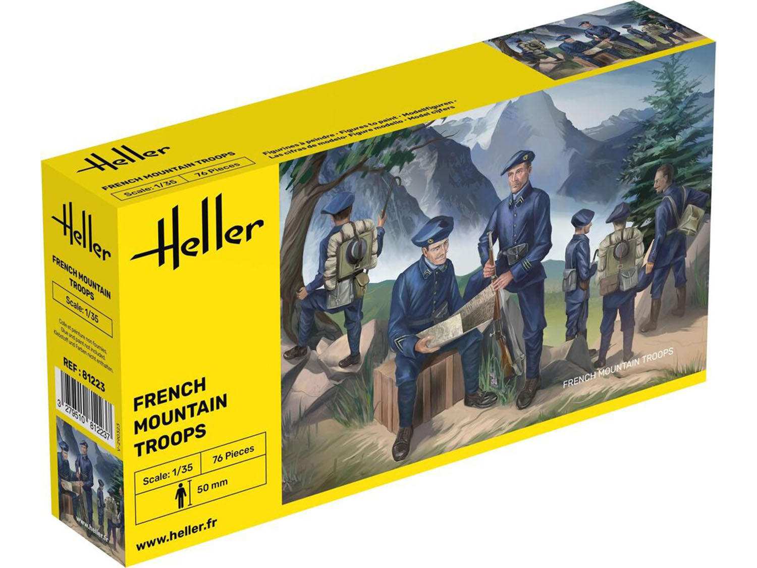 Heller 1:35 - French Mountain Troops