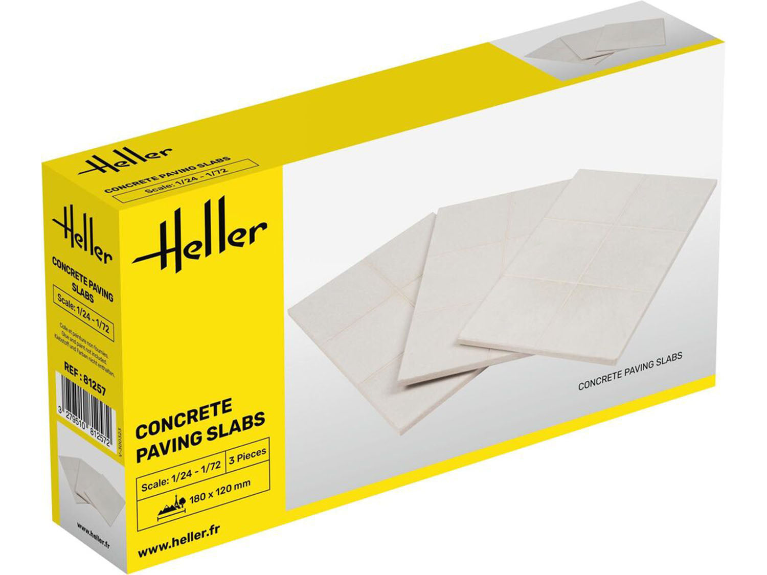 Heller 1:35 - Concrete Paving Slabs