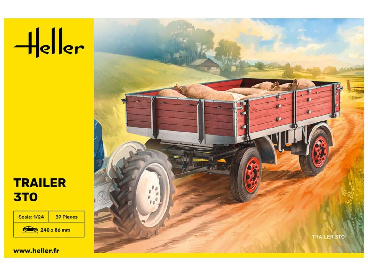 Heller 1:24 - Trailer 3To HEL81410