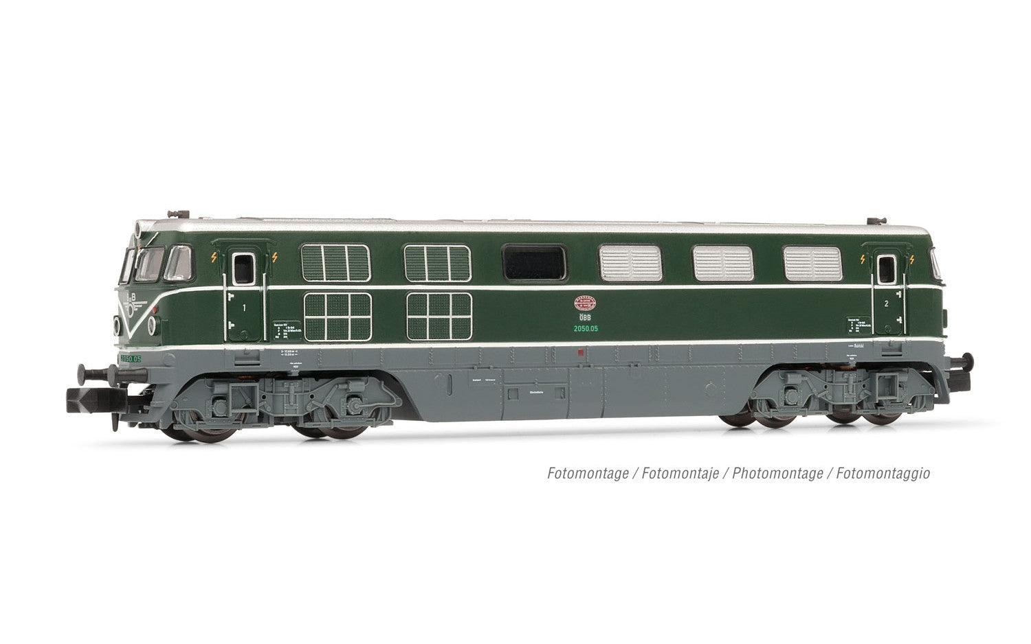 Arnold OBB Rh2050.05 Diesel Locomotive V (DCC-Fitted) HIN2490D