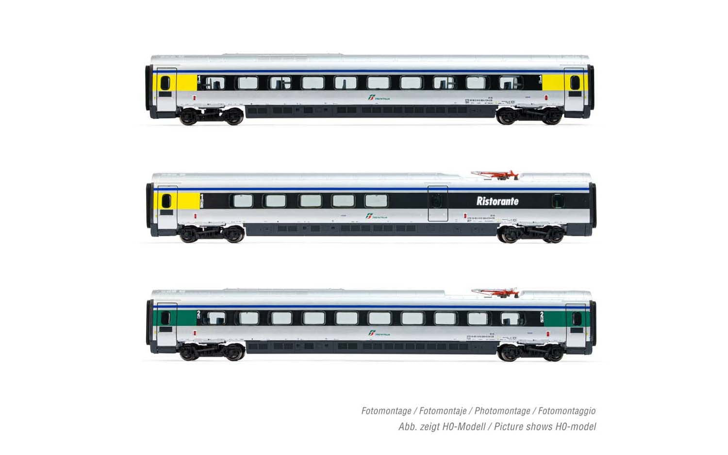 Arnold FS ETR610 ex-Cisalpino Coach Set (3) VI HIN3504