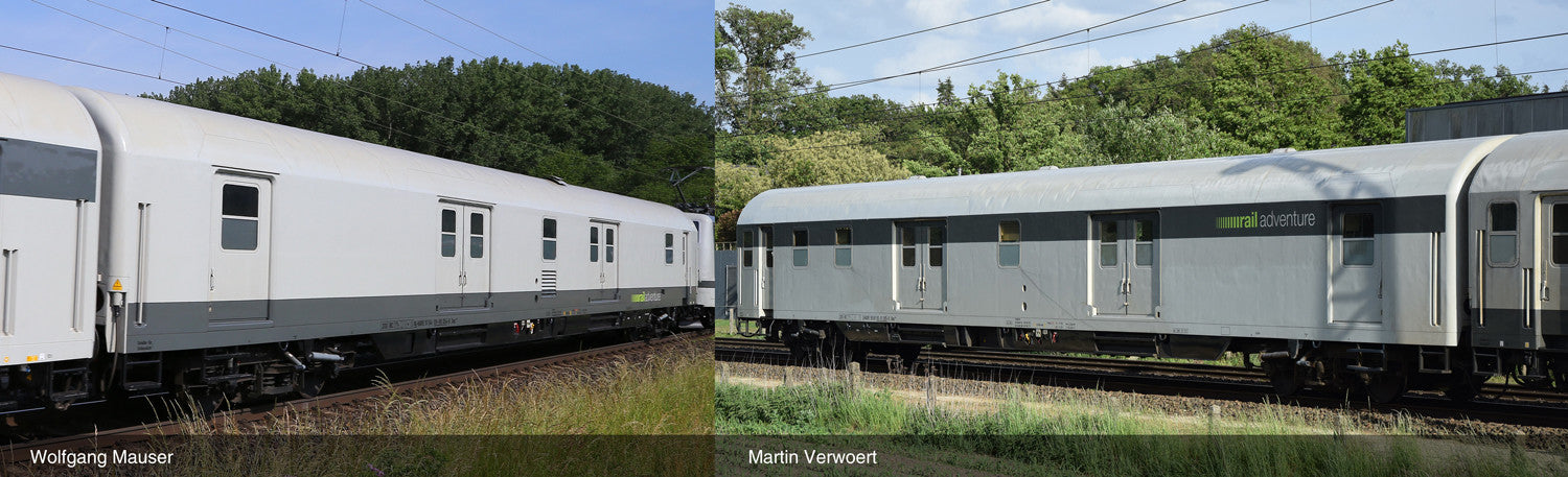Arnold RailAdventure Post-mrz Grey Van Set (2) VI HIN4419