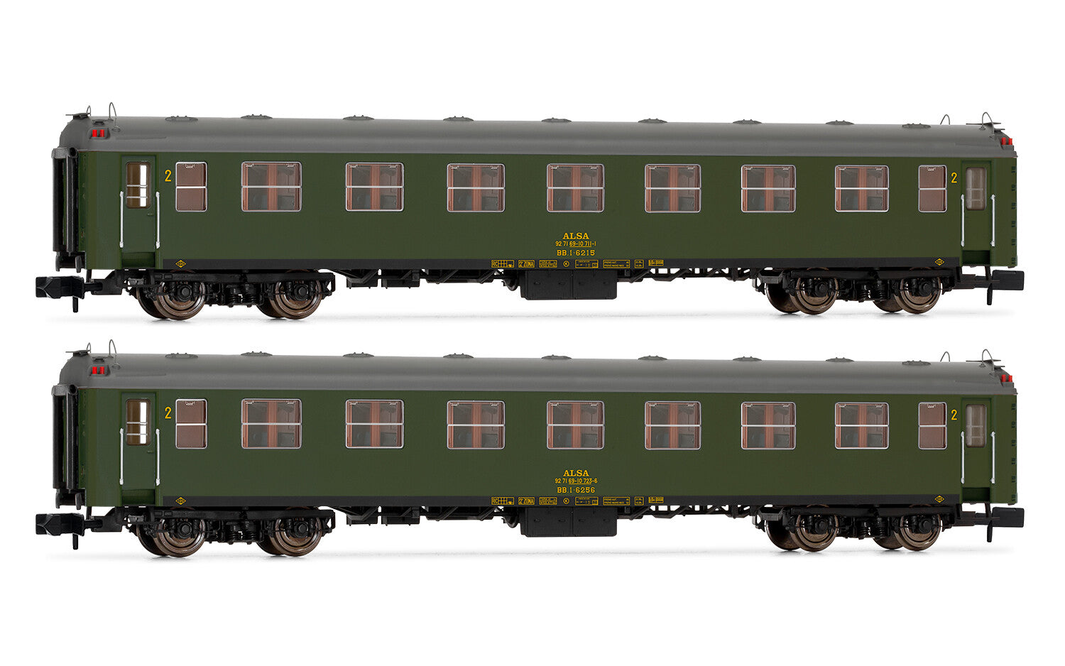 Arnold ALSA 6000 Coach Set Olive Green (2) VI HIN4455