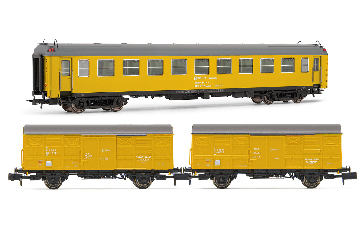 Arnold RENFE 5000 Tren Taller Grenada Coach Set (3) V HIN4456