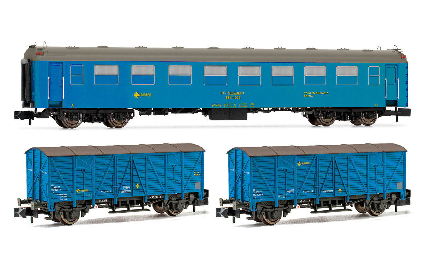 Arnold RENFE 5000 Tajo de Via Coach Set (3) IV HIN4457