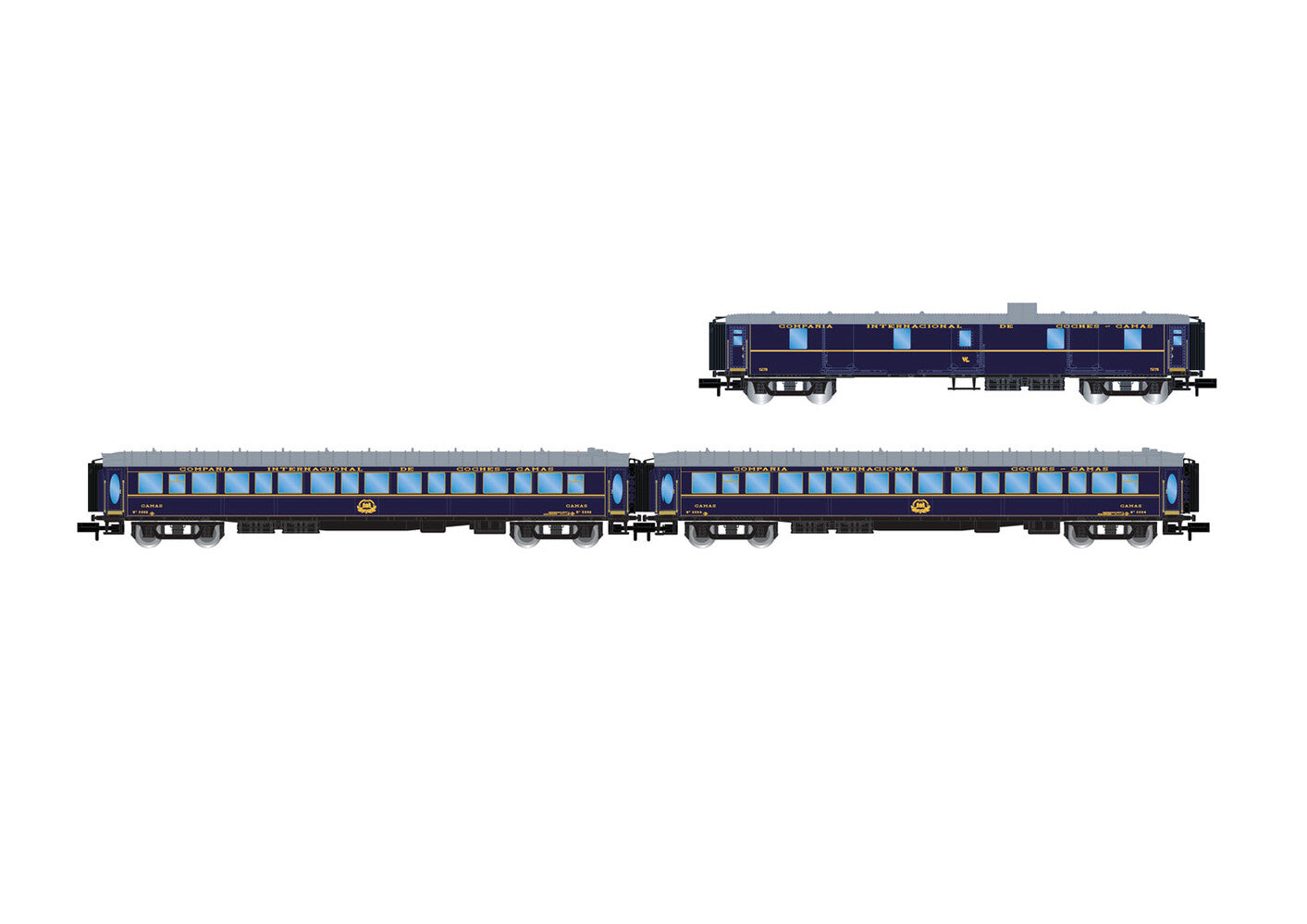 Arnold CIWL Castellano Expreso Coach Set (3) IV HIN4460