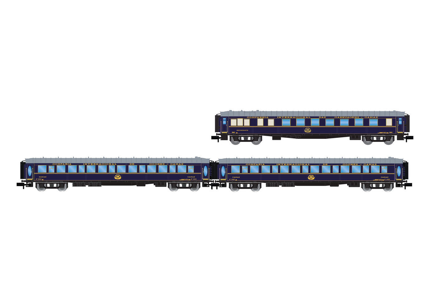 Arnold CIWL Castellano Expreso Coach Set (3) IV HIN4461