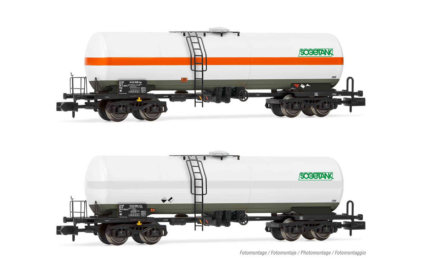 Arnold FS Sogetank Zags/Zas Tank Wagon Set (2) V HIN6539