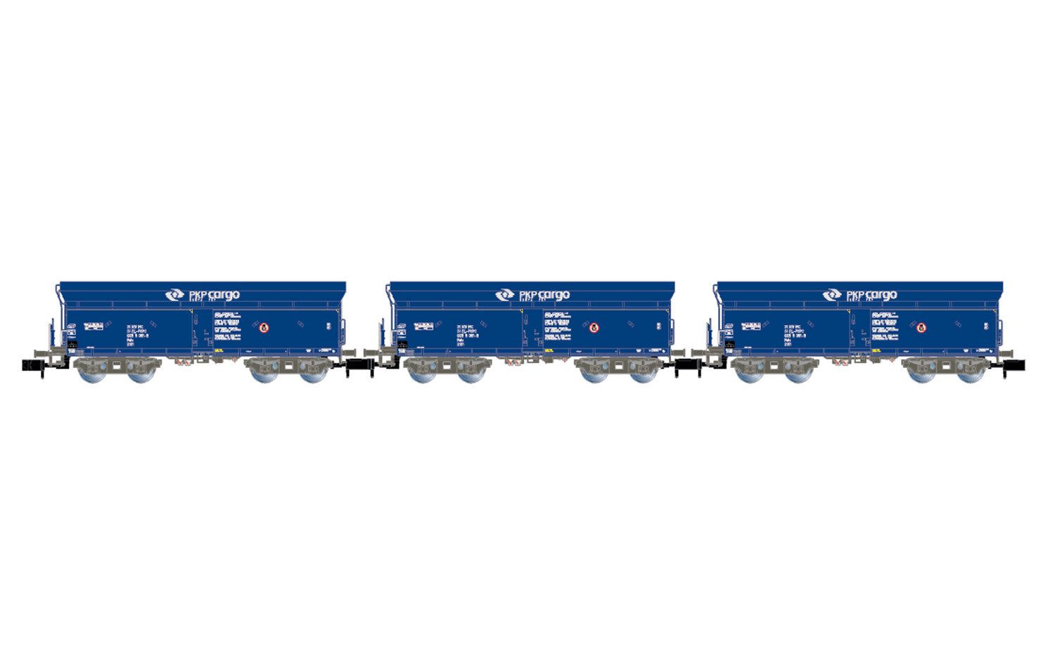 Arnold *PKP Cargo Falls Self Discharge Hopper Wagon Set (3) VI HIN6565