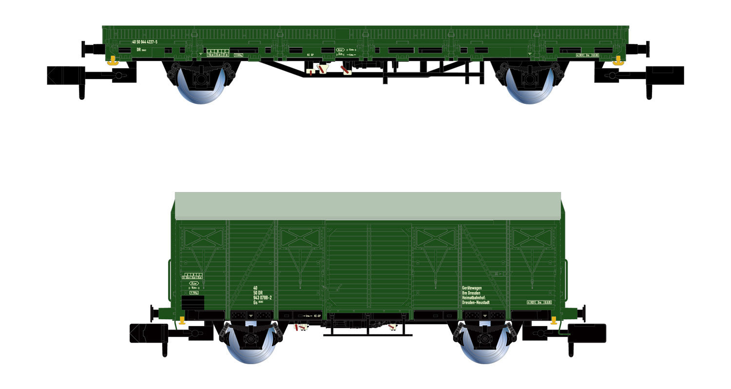Arnold DR Green Maintenance Wagon Set (2) IV HIN6567