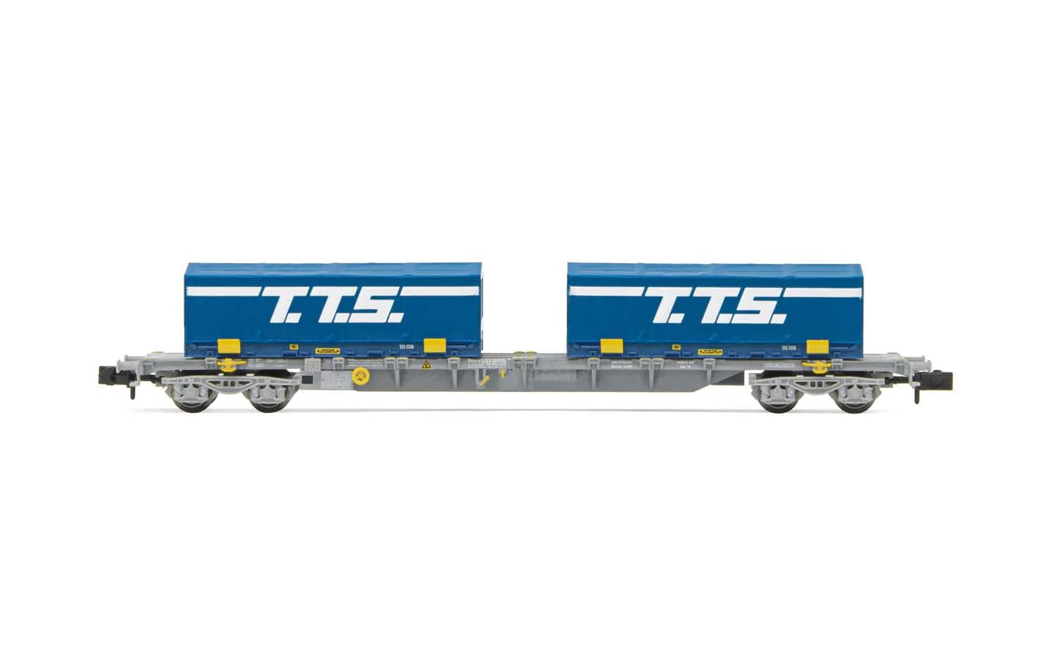Arnold SNCF Bogie Flat Wagon w/2x22' TTS Container Load V HIN6582