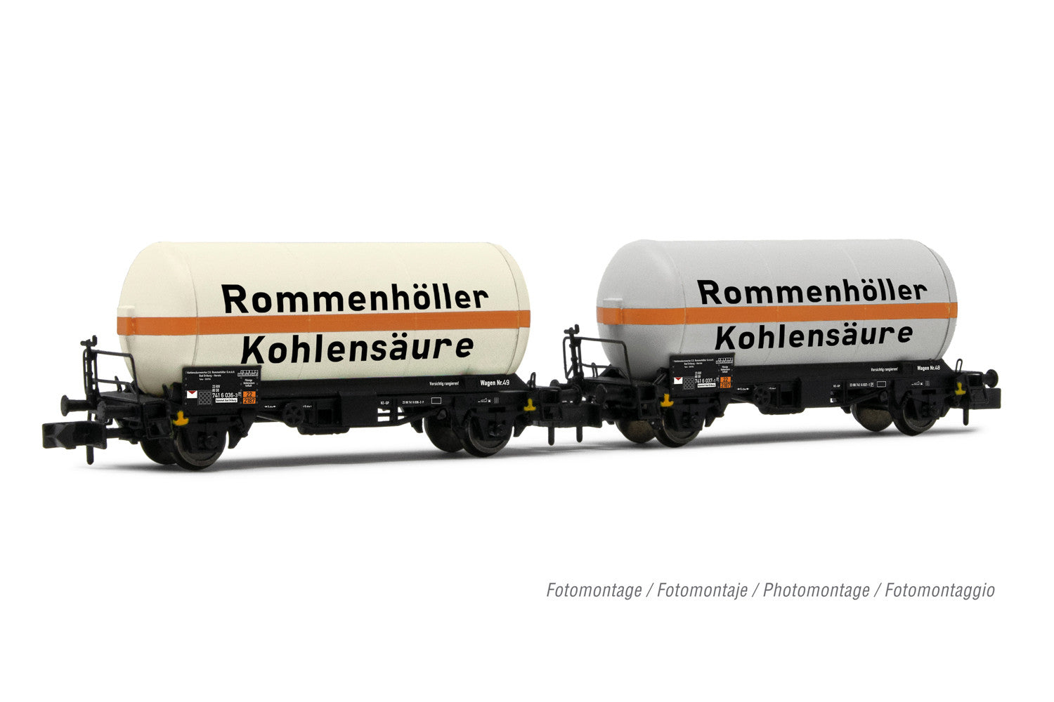 Arnold DB Rommenholler 2 Axle Gas Tank Wagon IV HIN6604