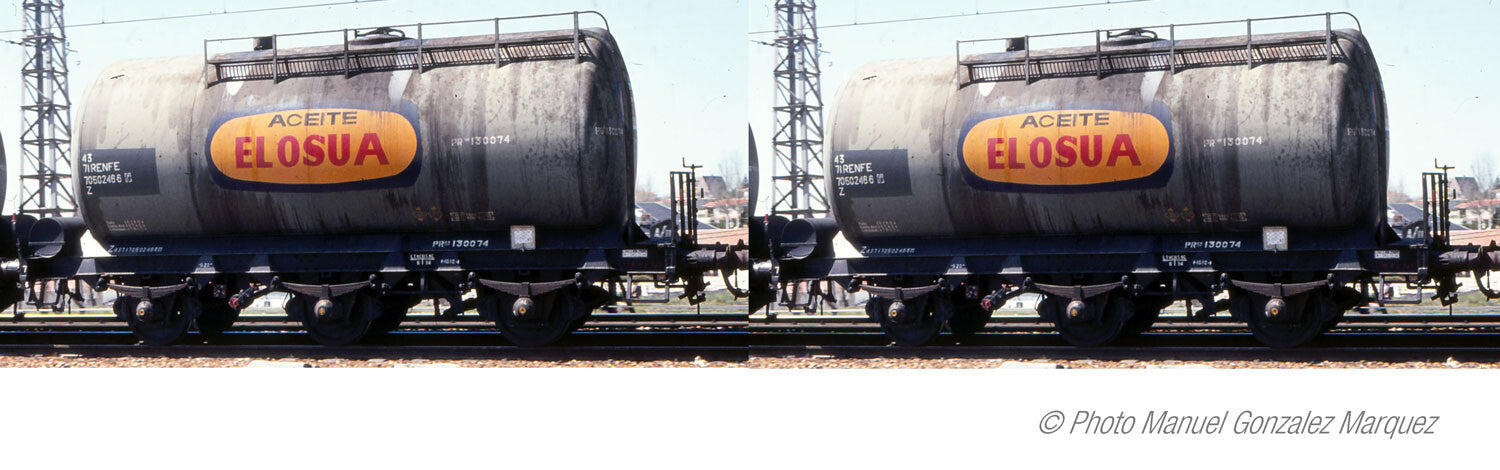 Arnold RENFE 3 Axle Tank Wagon Elosua Set (2) IV HIN6613