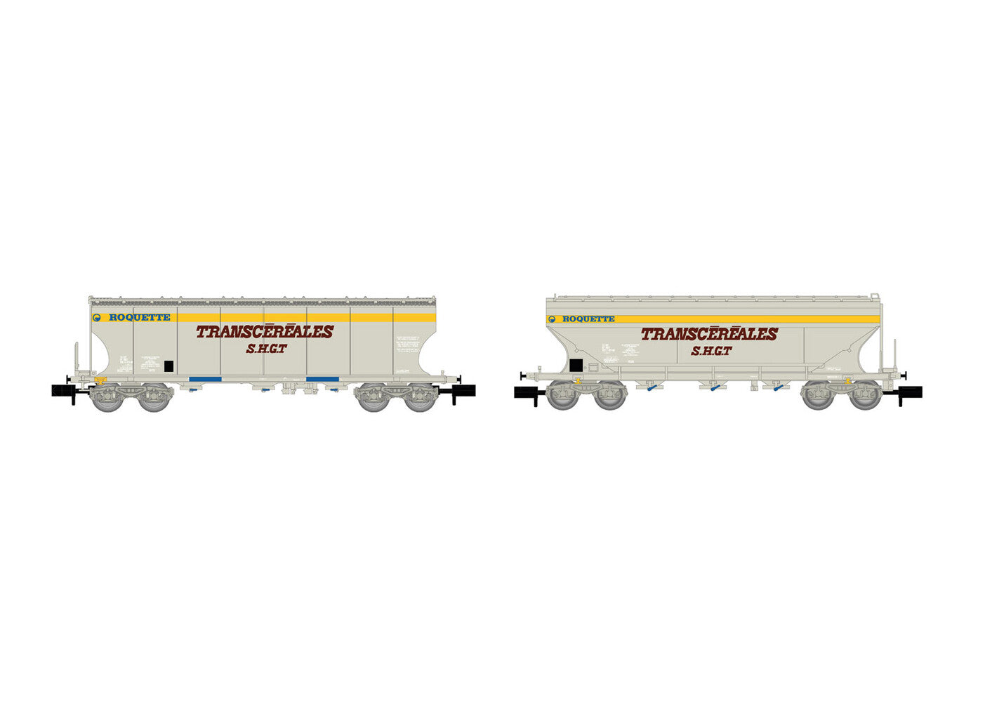 Arnold SNCF Bogie Grain Hopper Set Transcereales Set (2) IV HIN6620
